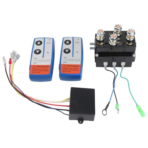 Relais solénoïde de treuil 12V 500A scellé robuste pour optimiser la puissance de récupération