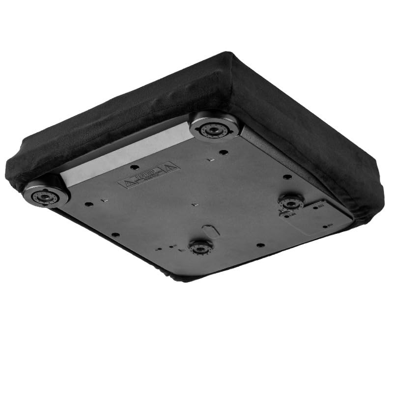 Housse Anti-Poussière Tourne-Disque Gris - Protection Oxford 600D Pour Platines Vinyle