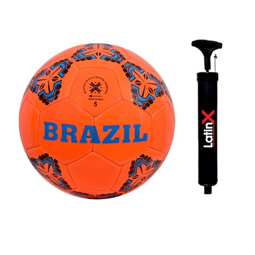 Image of LatinX Football (Brazil Pink With Pump, 5)