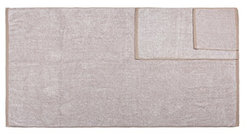Everplush Diamond Jacquard Bath Sheet 6 Piece Value Pack In Brown #TOP2