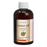 A+Health Castor Oil, Laxative For Constipation, 100% Pure, Cold Pressed, Tasteless, Odorless, Moisturizing and Nourishing for Skin and Hair, 6 fl oz