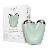 GESKE | Dispositivo lifting viso a microcorrente SmartAppGuided™ | 6 in 1 | Lifting facciale | Strumenti per la cura della pelle | Dispositivo anti-età | Microcorrente anti-rughe