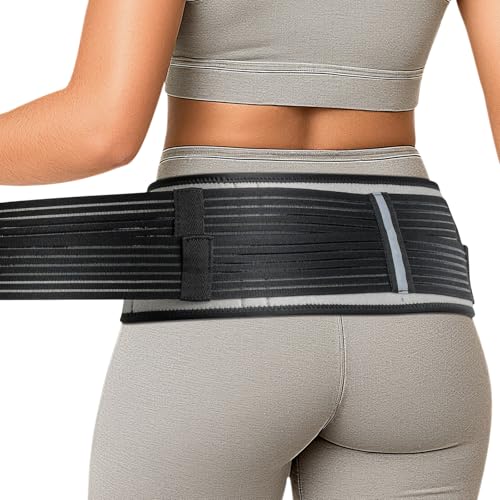 CEYOME Sacroiliac Hip Belt for Women & Men - Hip Brace Relief for SI Joint Pain, Lower Back & Sciatica | Stabilizing Pelvic Support with Enhanced Compression for Walking, Running & Standing