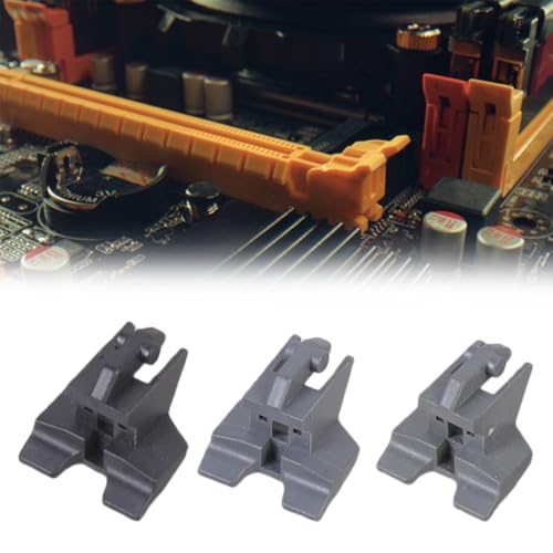 Clip para ranura PCIE 16X para PC 3 piezas miniatura 3