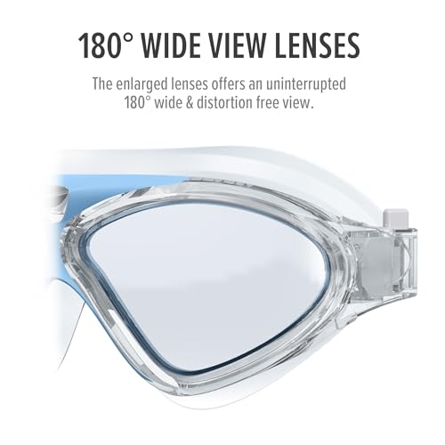 Image of OutdoorMaster Swim Mask - Wide View Swimming Mask & Goggles Anti-fog Waterproof