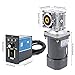 AC 110V 120W Worm Gear Reducer Motor with Speed Controller 1:40 Reduction Ratio Gearmotor Adjustable Variable Speed High Torque Reducer Motor 33 RPM