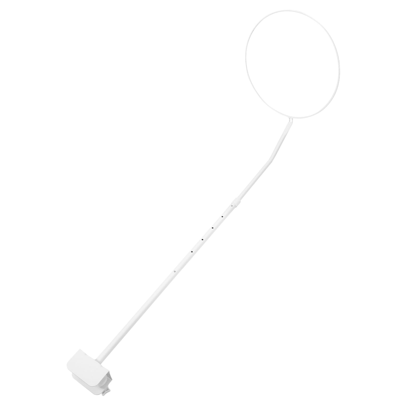 Support moustiquaire berceau métallique universel avec fixation stable double clip lit