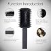 Curly Hair Brush Black, Volume Curl Defining Brush for Effortlessly Detangling Shaping and Styling Men's Women's Curls, Waves & Coils, Curly Hair Products, Reduce Frizz