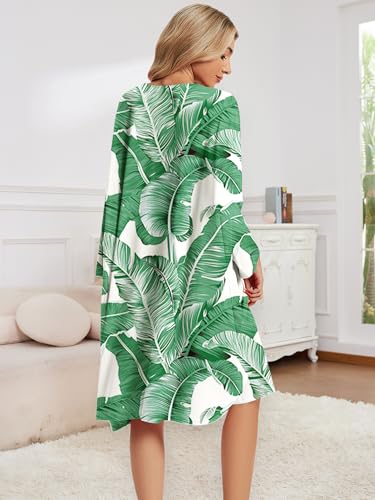 Image of CRIPOM Plus Size Moo Moos for Women Oversized Sleep Shirts for Women Oversized Nightgown with Pocket Fit S-5XL