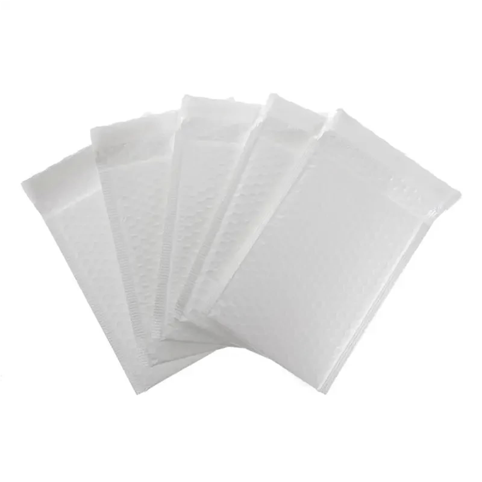 versandtaschen Weiße Luftpolstertaschen, gepolsterter Umschlagschaum for selbstverschließende Verpackungen(18x23cm 50pcs)