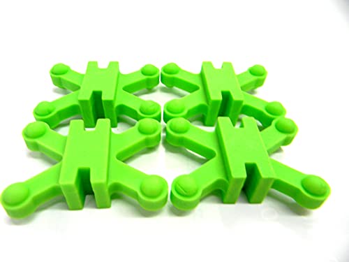 Bowjax Revelations Split Limb Dampener 4 Pack Neon Green For 11/16" #TOP1