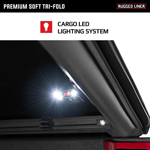Rugged Liner Premium Soft Folding Truck Bed Tonneau Cover | Fccc515 | Fits 2015 - 2022 Chevy/Gmc Colorado/Canyon 5' 3" Bed (62.7") #TOP4