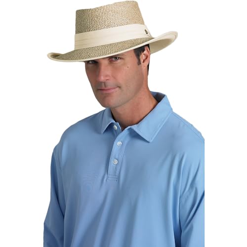Coolibar UPF 50+ Men's Golf Sun Protection Hat - Sun Protective