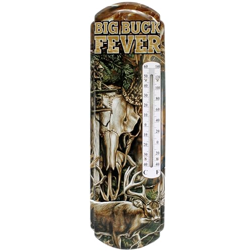 Rivers Edge Products Tin Wall Thermometer, 17