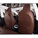 XIANGTA High-End Customized Car Seat Covers - Customized Design for Tesla Model 3, Universal for All Seasons, Easy to Install, and Multiple Styles Available (Brown)