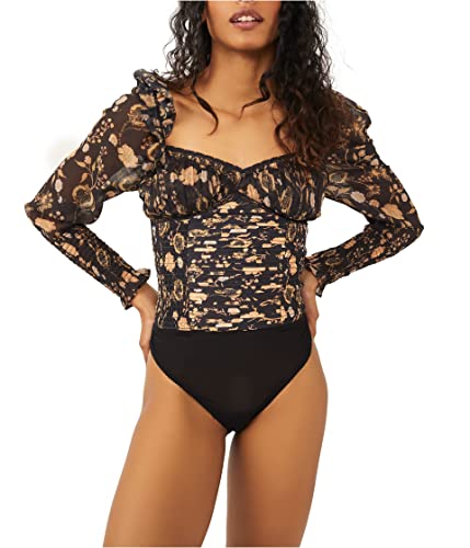 Combinaison noire en coton pour un brunch ou un rendez-vous stylé