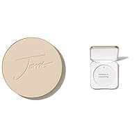 Vista 29 de Jane Iredale PurePressed Base Polvo Mineral de Maquillaje de Repuesto o Juego de Compacto Rellenable Polvo Prensado Semi Mate con SPF Sin Talco