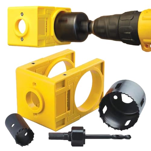 Serrure de porte mal alignée ? Utilisez ce kit de perçage pour portes de 3,5 à 4,5 cm