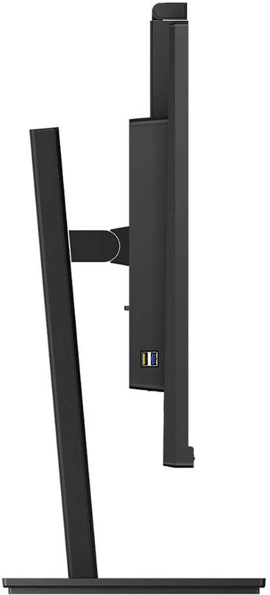 Aldea view of the Philips 329P1H monitor showing USB ports on the left side.