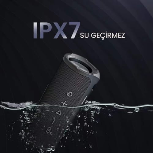 Enceinte portable Bluetooth HiFuture Ripple rouge étanche IPX7