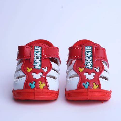 Image of Kids Chu-Chu Sound Musical First Walking Cozy Sandals for Baby Boys and Baby Girls Age 9-22 Months