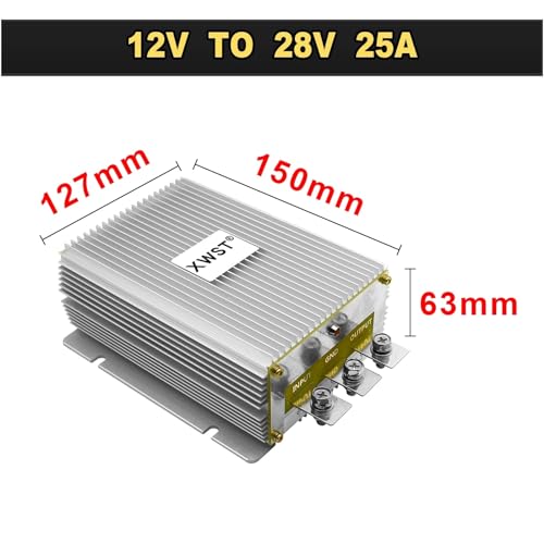 Onduleur d'alimentation 12 V à 28 V 25A contre les baisses de tension - 3