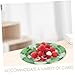 CORHAD 20pcs Shamrock Paper Plates Disposable Tableware for Patrick's Day Parties Safe Paper Material Capacity for Family Gatherings and Celebrations