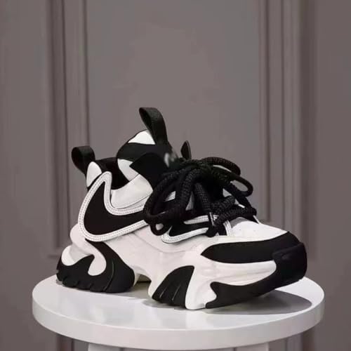 Chunky Platform Sneakers for Women & Girls 2.3-Inch Thick Sole Walking Shoes Travel & Gift2