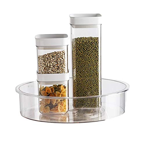 Plattenspieler-Aufbewahrungsbehälter Praktische Plastik-Aufbewahrungsbox mit Tee-Süßungsmitteln und mehr Plattenspieler-Gewürzregal für den