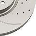 Torchbeam Front Brake Rotors | Brake Kit for 2013-2019 Ford Escape 2.0T, 2017-2019 Ford Escape 1.5T, 2013-2016 Escape 1.6T, 2014-2018 Transit Connect, Automotive Replacement Disc Brake Rotor,34349