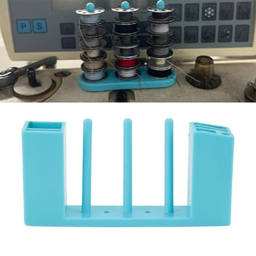 Image of Sewing Bobbin Rack Magnetic Attachment Secure Storage Box Sewing Thread Holder for Sewing Machines