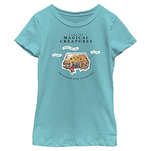 Harry Potter Girl's Magical Creatures Book T-Shirt