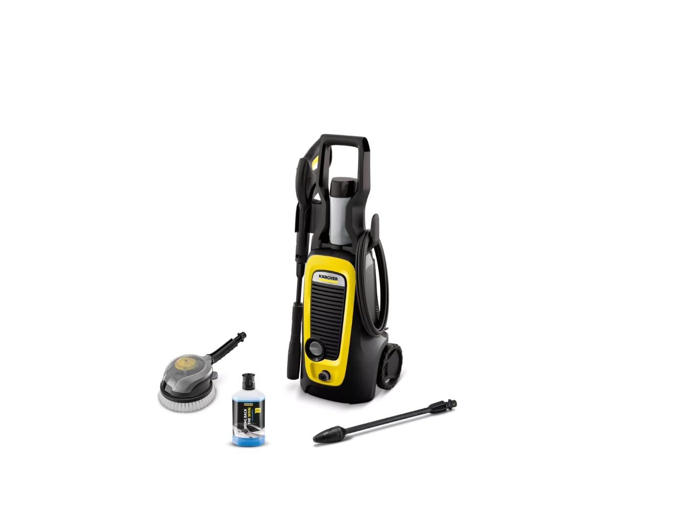 Idropulitrice Karcher K5 Universal Edition + Spazzola Pulisci Lavaggio Auto + Shampoo Car Wash 145 bar 1800W portata max 420 lt/​h Modello 1.679-​305.0