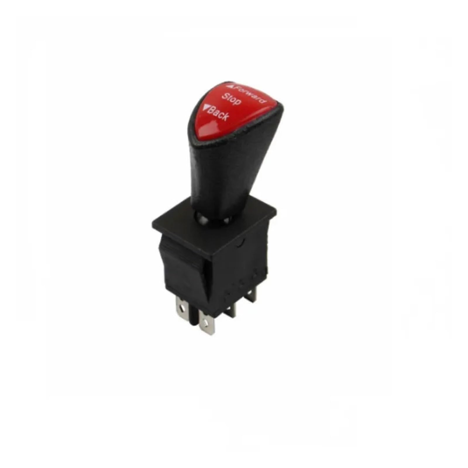 BKGWCSOR Forward-Stop-Back DPDT 6Pin Latching Slide Rocker Switch AC 250V 16A AC 125V 20A Black KCD4-604-6P 31x25mm Remote Switches