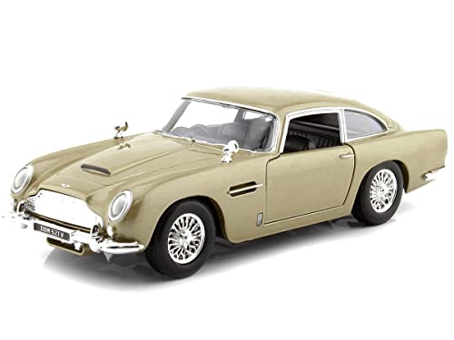 Modelo a escala 1:24 Aston Martin DB5 RHD oro