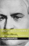 clarinete ebano usado  Bach for Eb Clarinet: Clarinet Sheet Music Arrangments (English Edition)