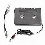 Sxhlseller Universeller Kfz-Kassettenadapter mit Typ-C-auf-3,5-mm-AUX-Kabel, 4-Kanal-Stereoausgang, HiFi-Musikwiedergabe für Handys, MP3-Player, Tablets und Tragbare Audiogeräte
