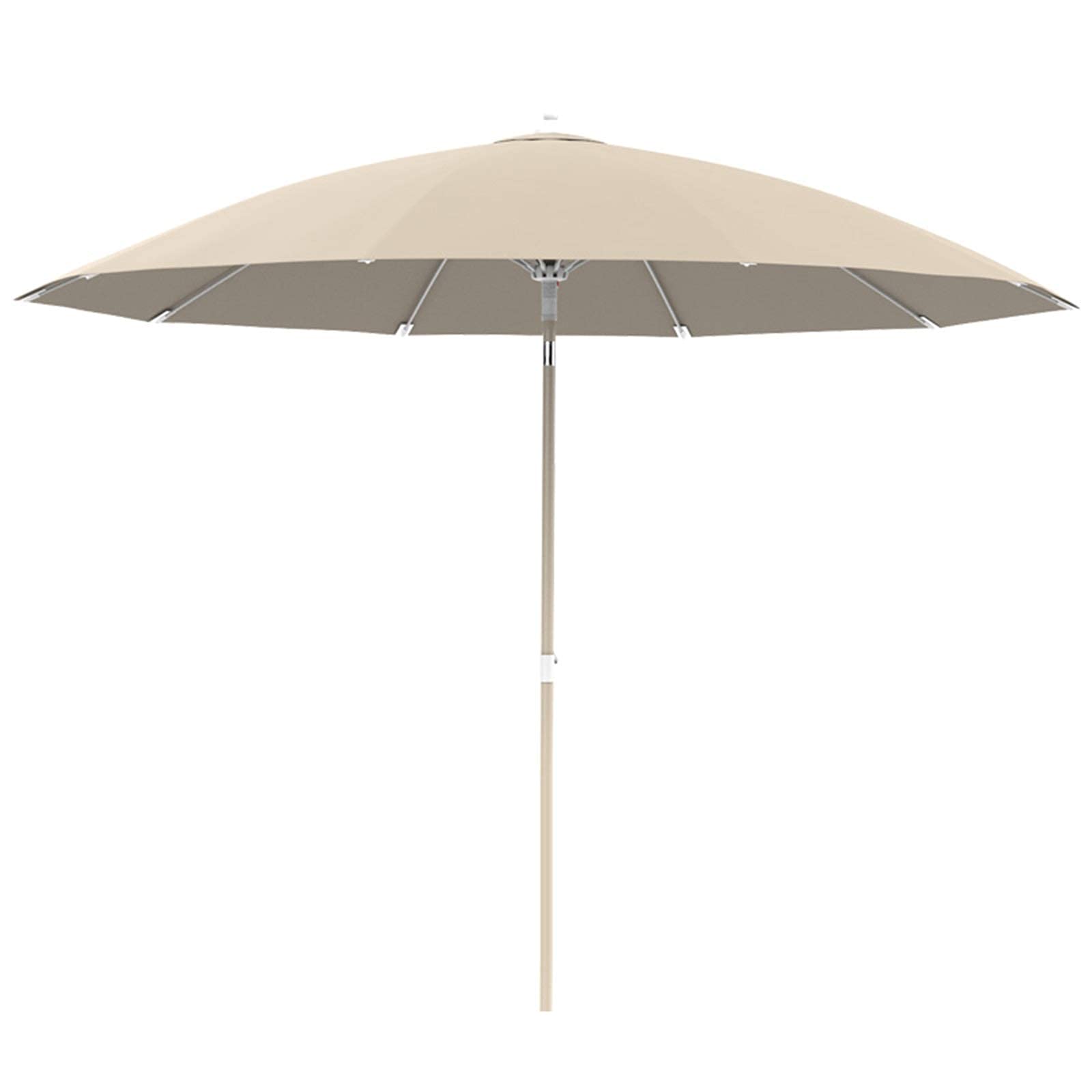 HCZKIUJY Aluminum Parasol,Tiltable Outdoor Parasol,Wind-resistant Courtyard Umbrella,UV-resistant Beach Umbrella,Used In Villas,Balconies,Gardens,Without Base