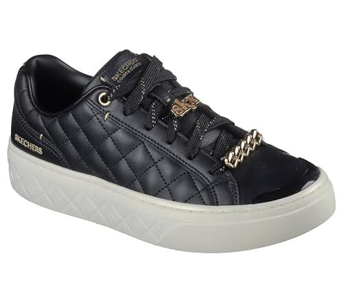 [Skechers] Xj[J[u[c Rubie-quilted Love fB[X ubN/S[h 25.5 cm