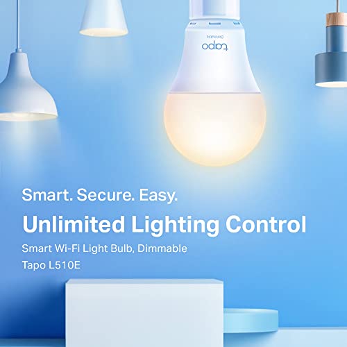 Tapo L510E (2-Pack) E27 Smart Bulb, Alexa Light Bulb, WiFi Smart Light Bulb, Dimmable, 8.3W (60W), Schedule & Timer, Away Mode, Energy Saving, Preset for Convenience, Voice Control with Alexa & Google - Image 3