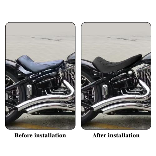 Asiento individual de motocicleta con acabados precisos para FXBR Breakout 3