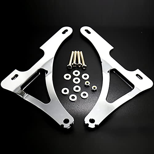 M Maintenanse Adjustable Driver/Passenger Seat Backrest Component:Fixed Mounts (Sportster 00-25(Chrome)) by M Maintenanse - Used condition - US$69.76