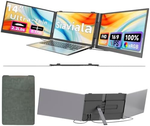 Laptop Screen Extender Triple Monitor - Laptop Monitor Extender, ...