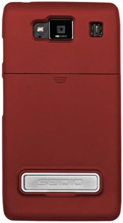Seidio CSR3MTRXHK-GR Surface Case with Metal Kickstand for Motorola Droid Razr Maxx HD - 1 Pack - Retail Packaging - Garnet Red