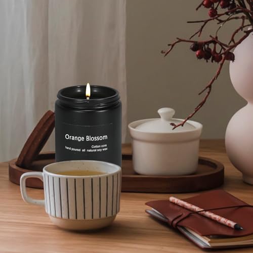 Kandelo Scented Candle Orange Blossom,7Oz 45Hour Burn,Gifts For Women thumb #4