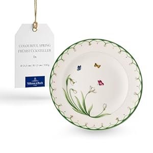 Villeroy & Boch Spring Frühstücksteller Blumenmuster