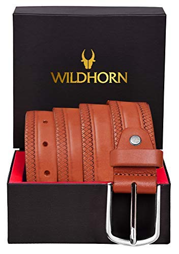 Image of WildHorn Casual Mens Leather Belt
