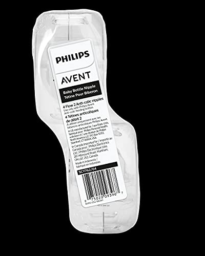Philips Avent Classic Anti-Colic Baby Bottle 1M+ Flow Teat/Nipple (Pack of 4) | SCY762/04 - Image 11 thumbnail