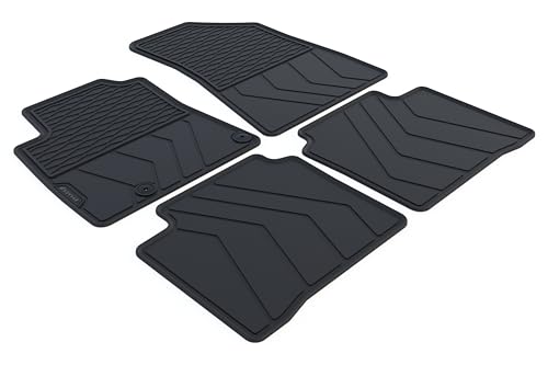 Alfombrillas de goma Kia Niro 2022-2026 accesorios habitáculo hibrido negro