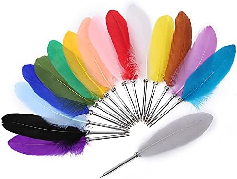 Miniatura 7 de Bolígrafo de plumas, tinta negra, pluma vintage con pluma chapada refinada, bolígrafo para escritura escolar, bolígrafo de firma de regalo de boda